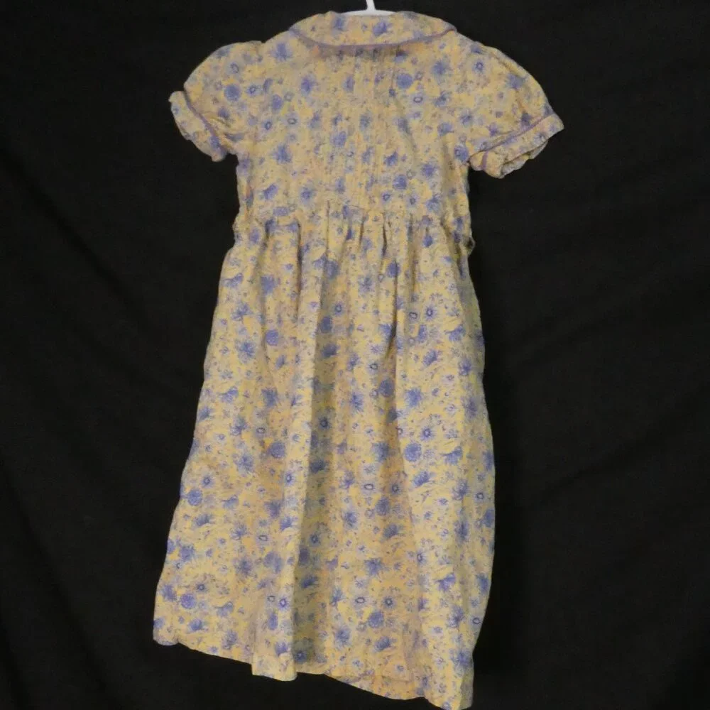 CORNELLOKI | size 3/4 | Vintage Floral Button-Up Dress | Pockets | Short Sleeves - Picture 2 of 16